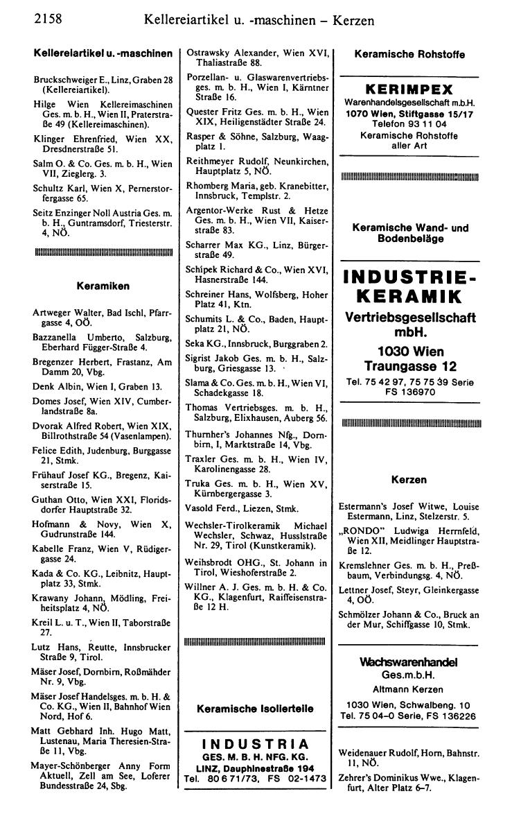 Handels-Compass 1984/85 - Page 2178