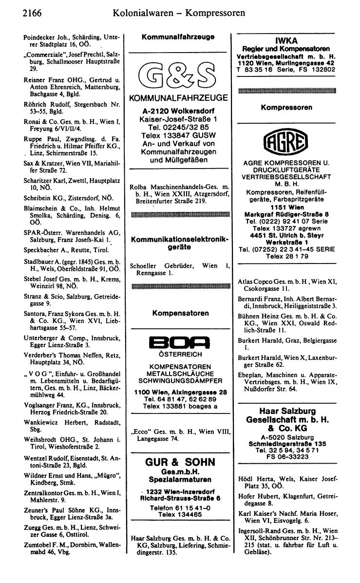 Handels-Compass 1984/85 - Page 2186