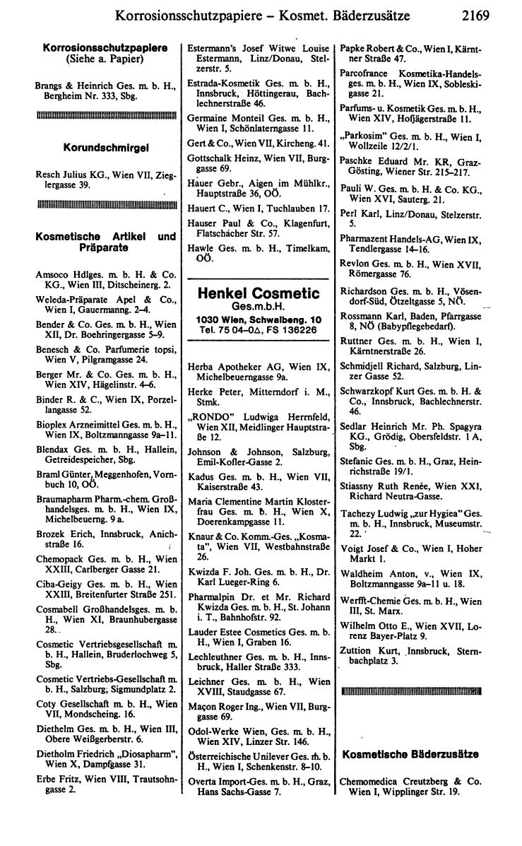 Handels-Compass 1984/85 - Page 2189