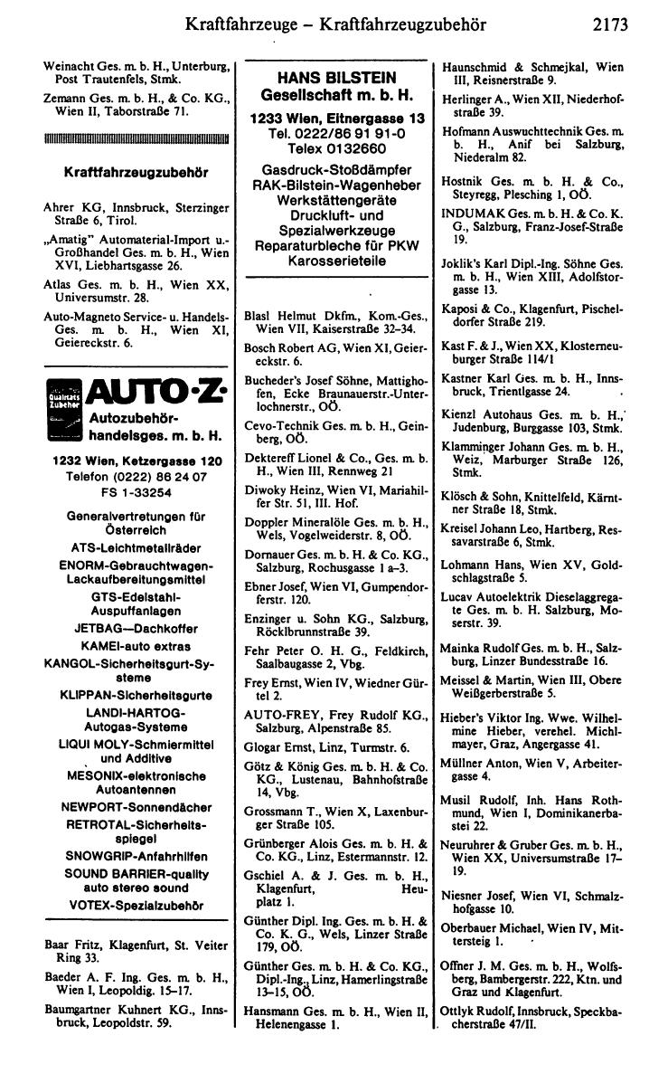Handels-Compass 1984/85 - Page 2193