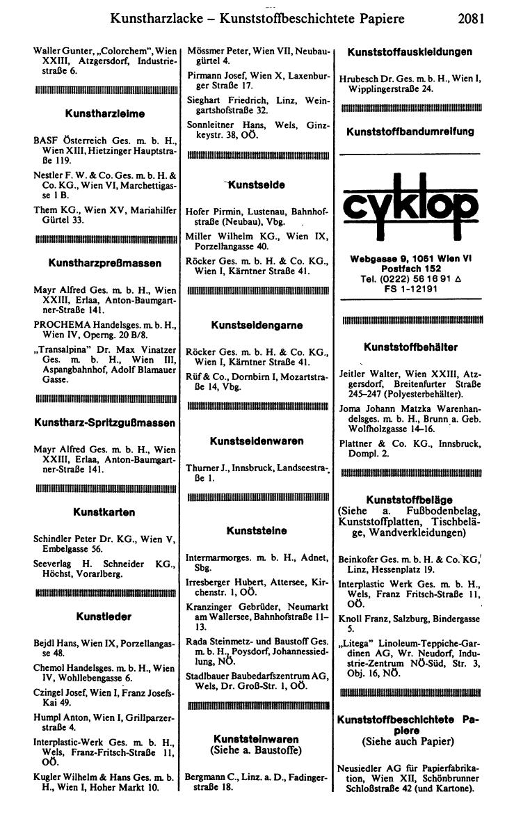 Handels-Compass 1984/85 - Page 2201