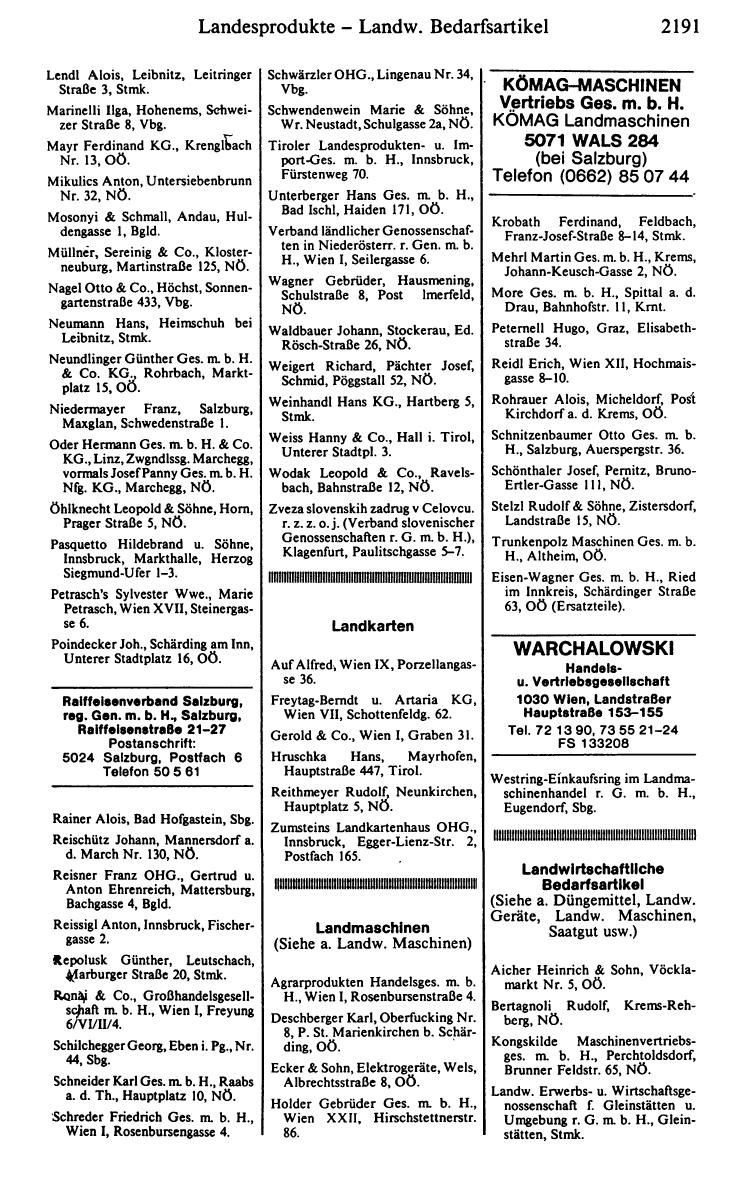 Handels-Compass 1984/85 - Page 2211