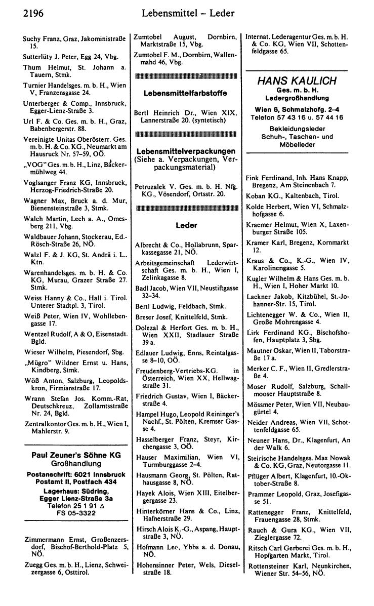 Handels-Compass 1984/85 - Page 2216