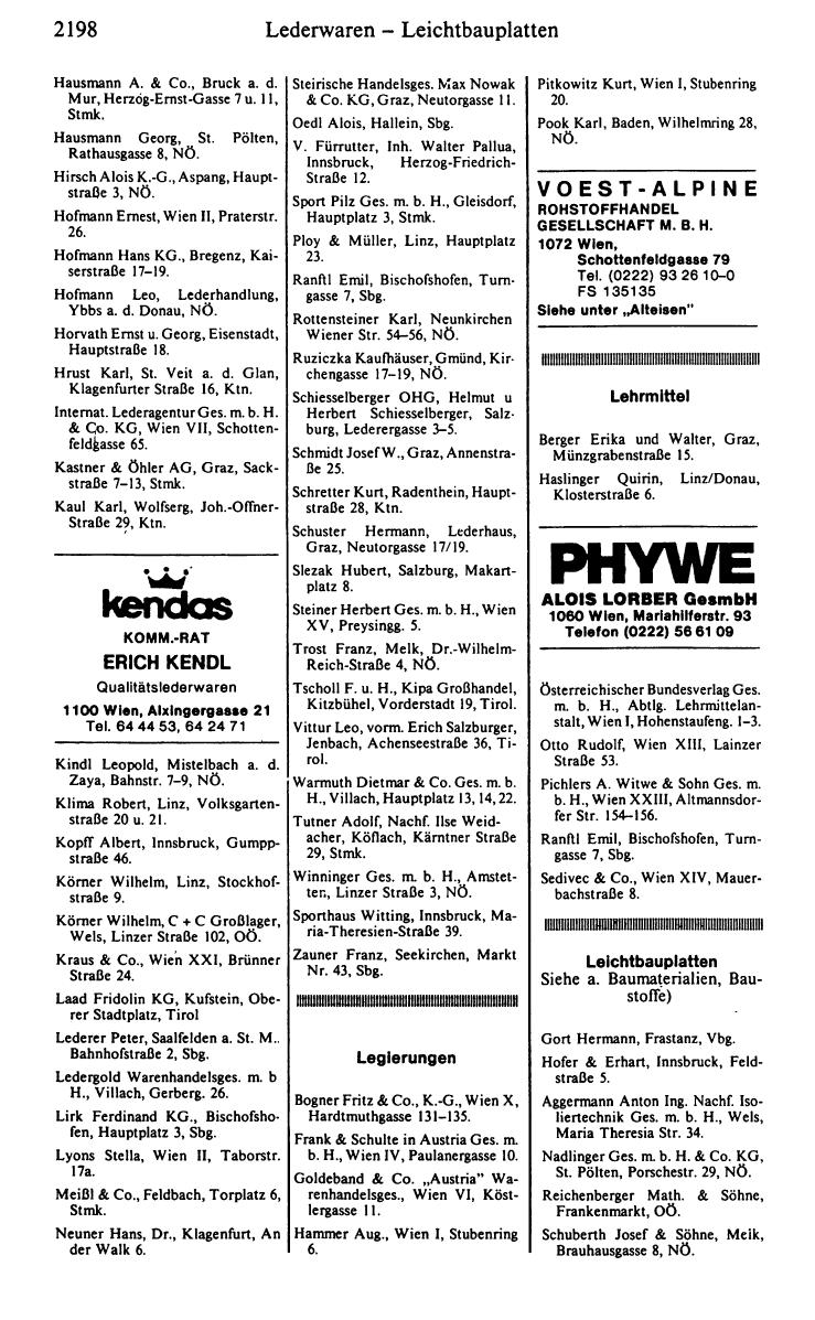 Handels-Compass 1984/85 - Page 2218