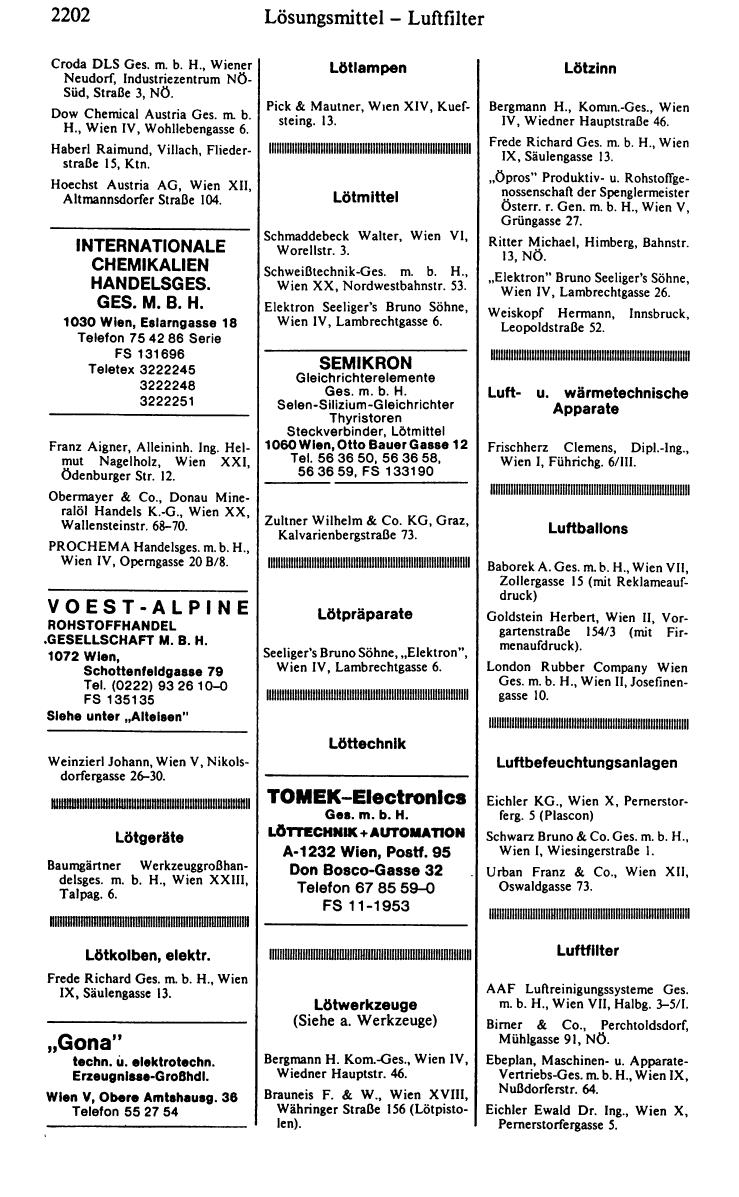 Handels-Compass 1984/85 - Page 2222