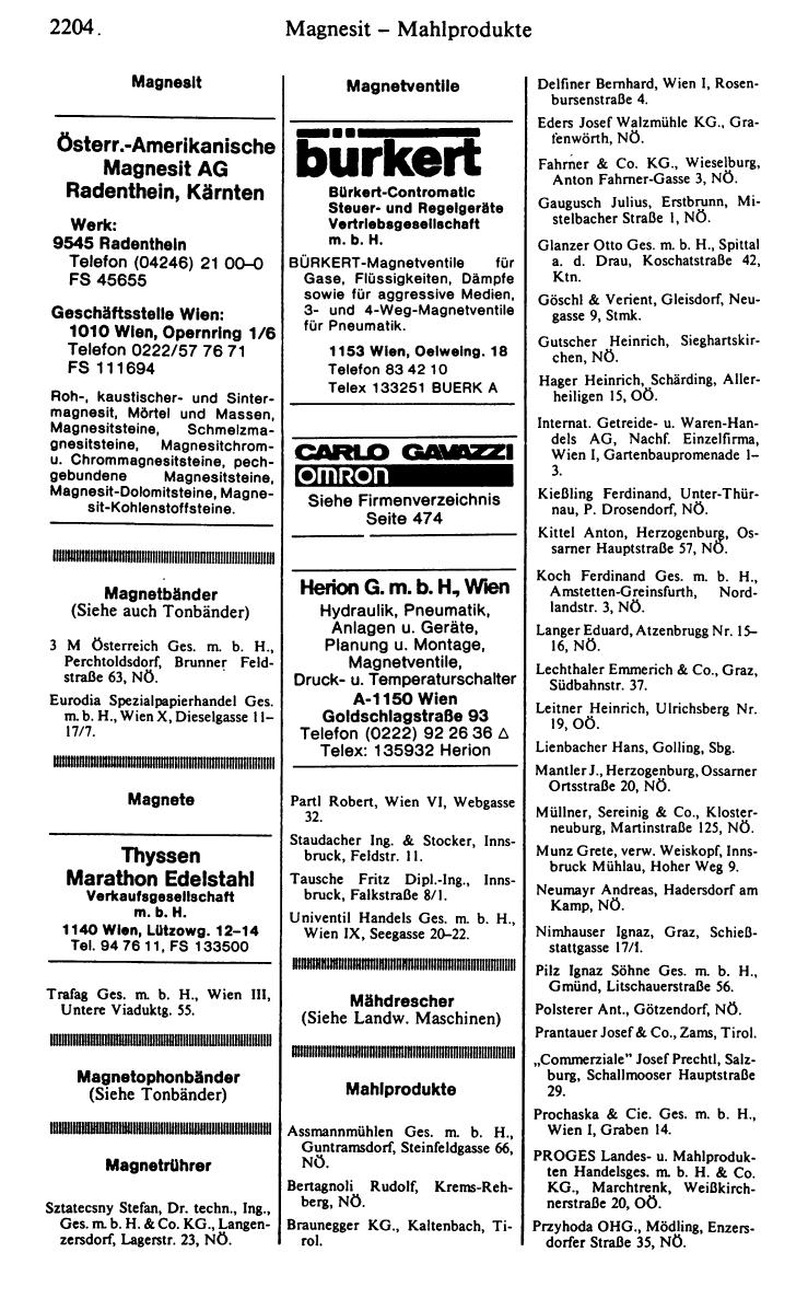 Handels-Compass 1984/85 - Page 2224