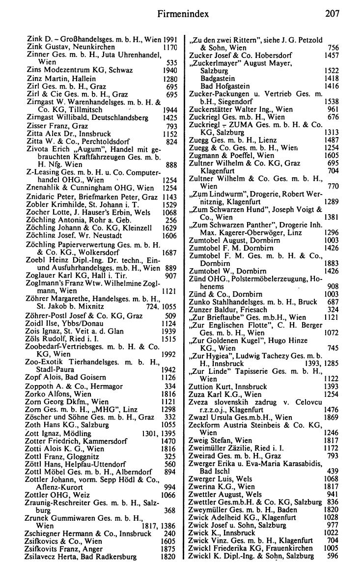 Handels-Compass 1984/85 - Page 223