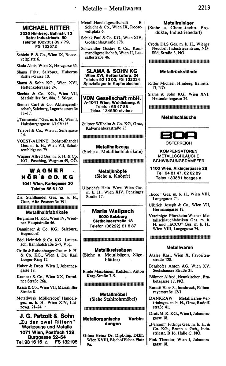Handels-Compass 1984/85 - Page 2233