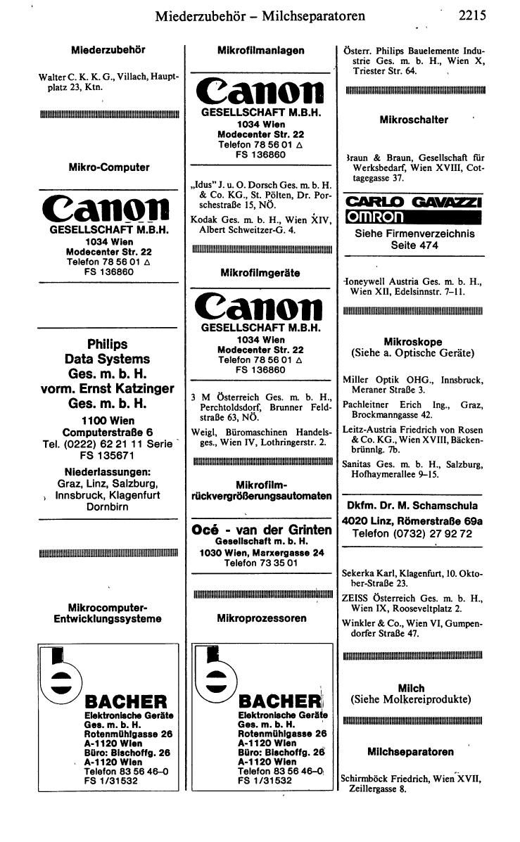 Handels-Compass 1984/85 - Page 2235