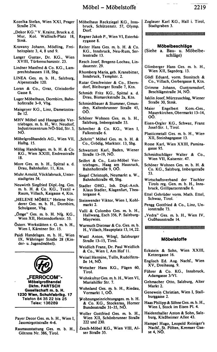 Handels-Compass 1984/85 - Page 2239