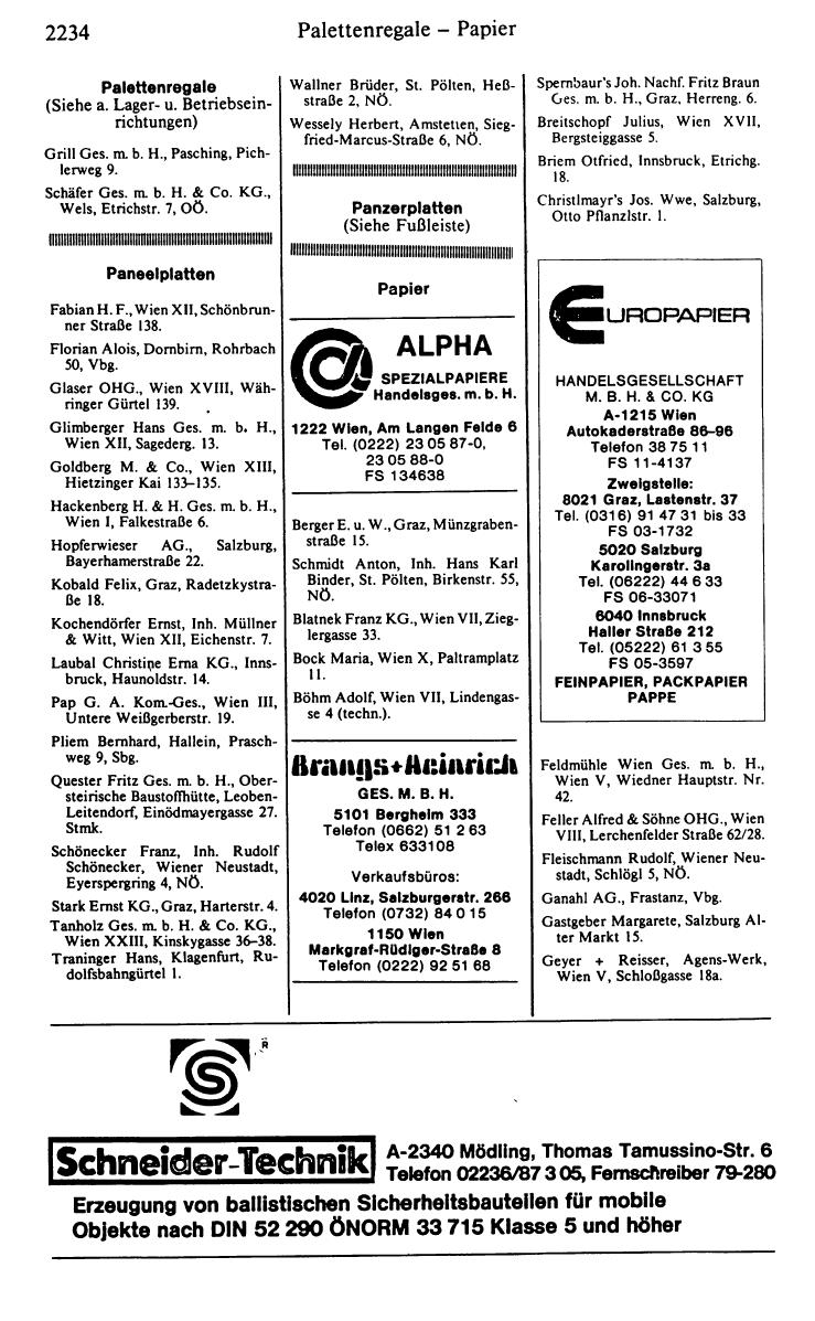 Handels-Compass 1984/85 - Page 2254