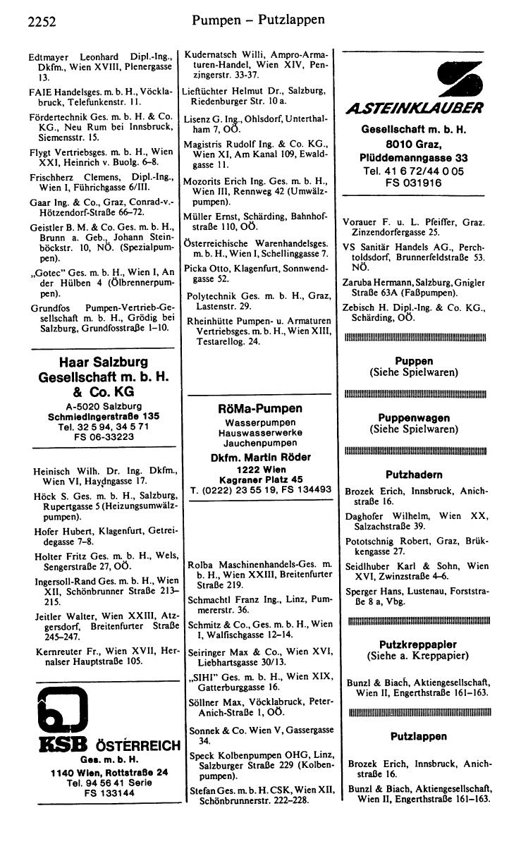 Handels-Compass 1984/85 - Page 2272