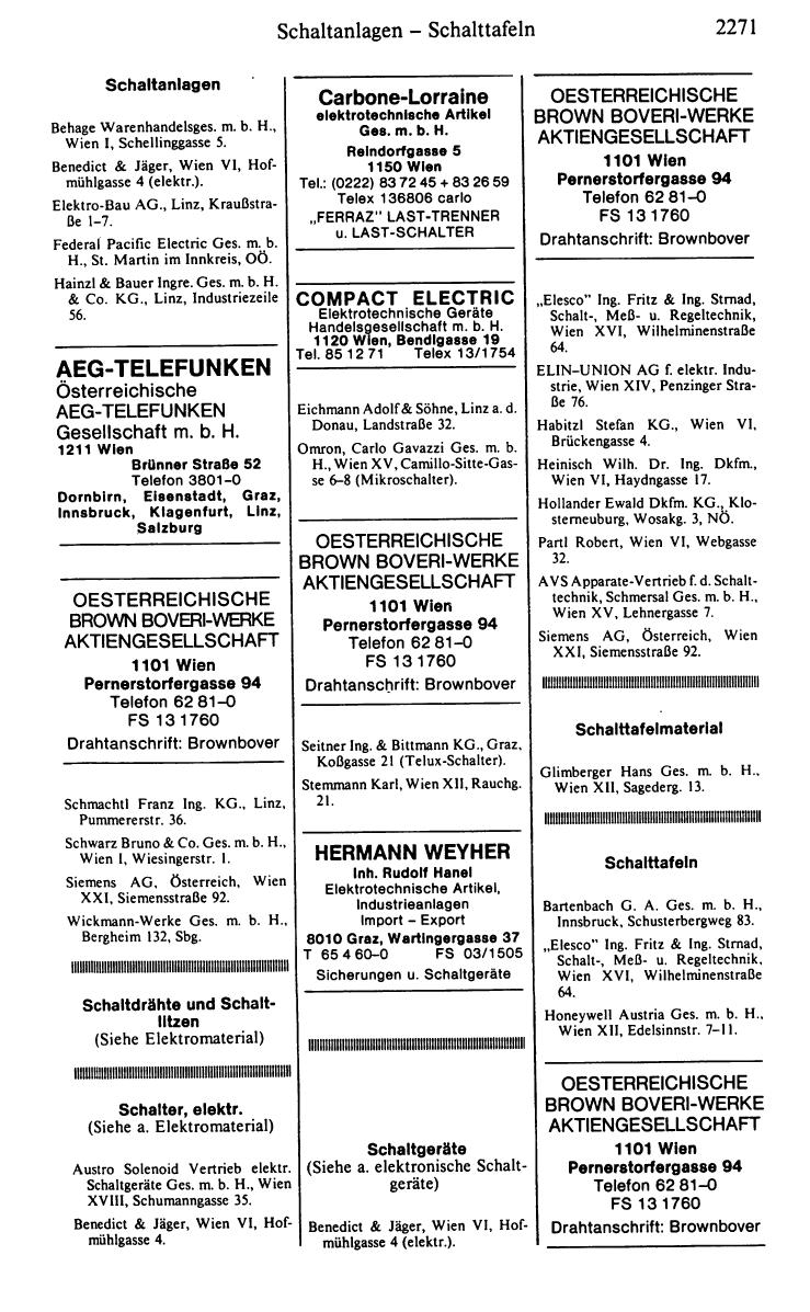 Handels-Compass 1984/85 - Page 2291