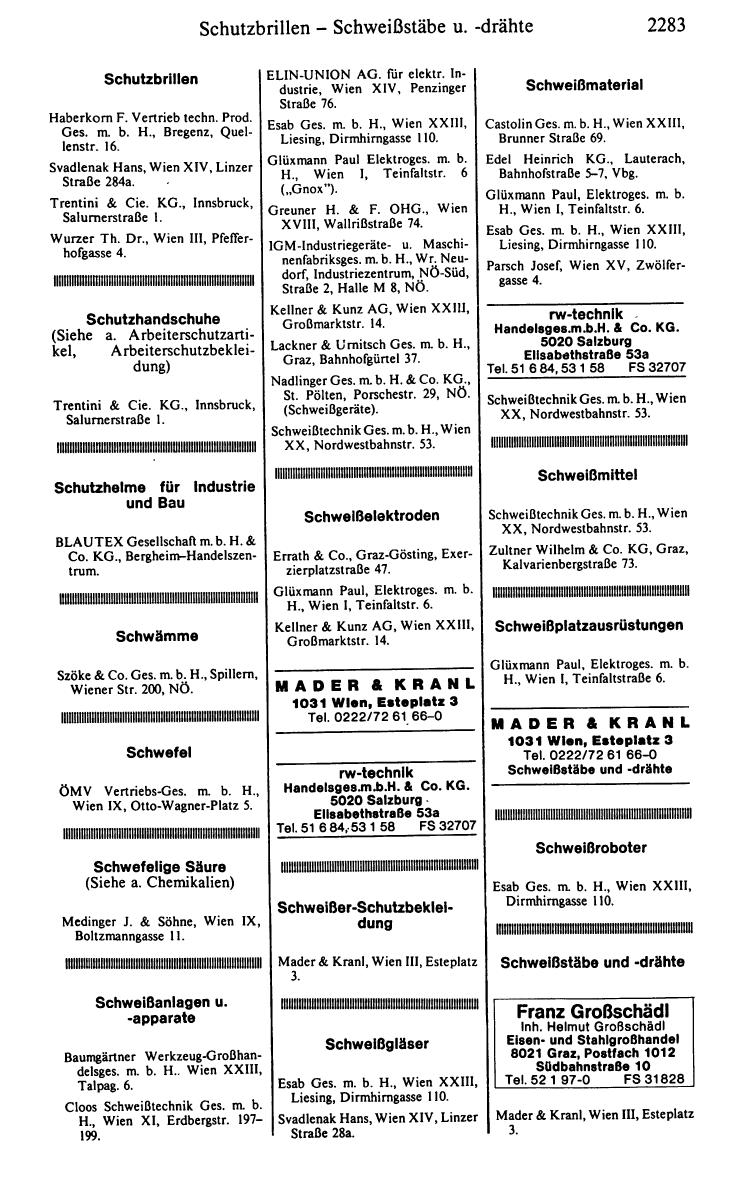 Handels-Compass 1984/85 - Page 2303