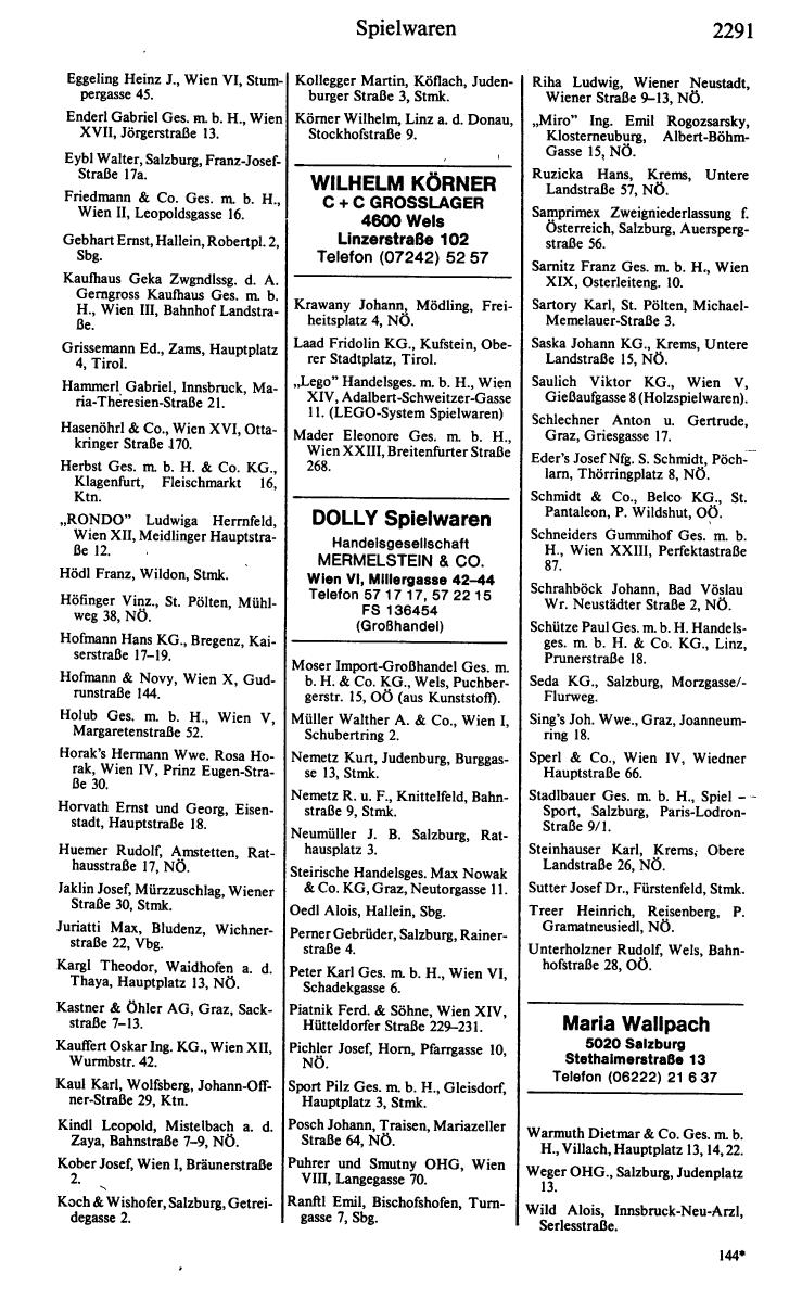 Handels-Compass 1984/85 - Page 2311