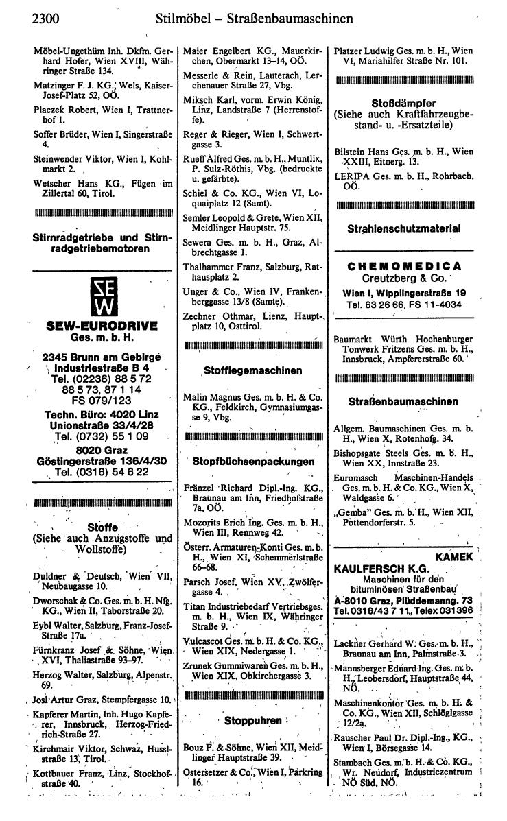 Handels-Compass 1984/85 - Page 2320