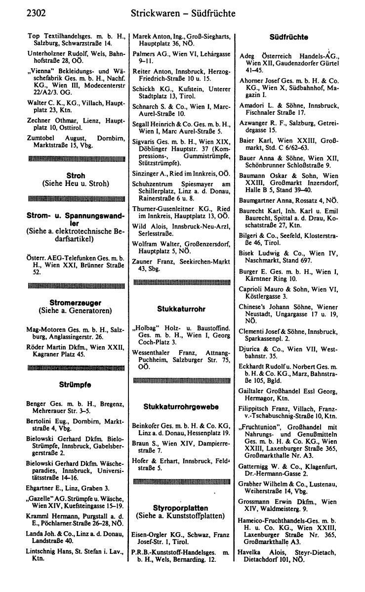 Handels-Compass 1984/85 - Page 2322