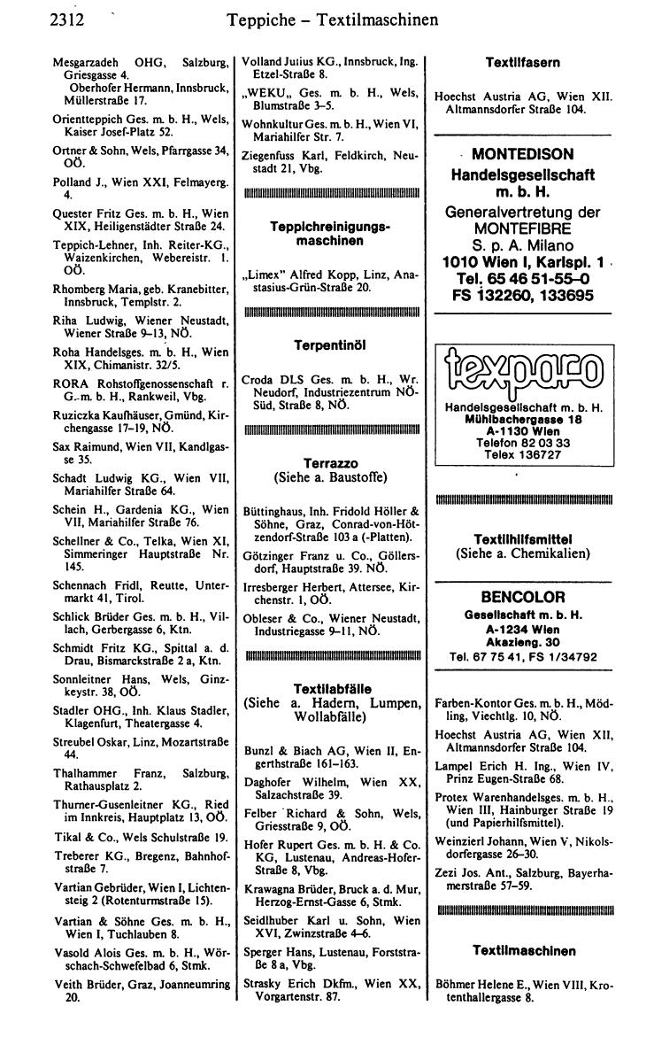 Handels-Compass 1984/85 - Page 2332