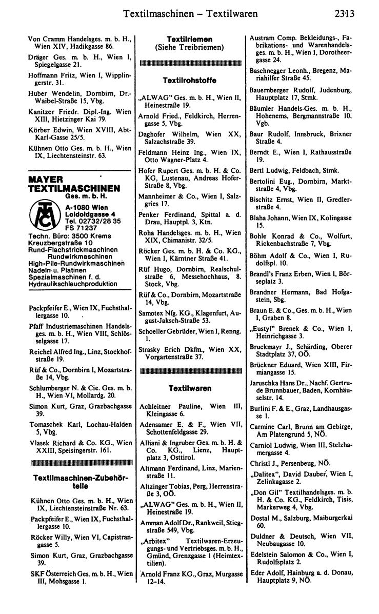 Handels-Compass 1984/85 - Page 2333