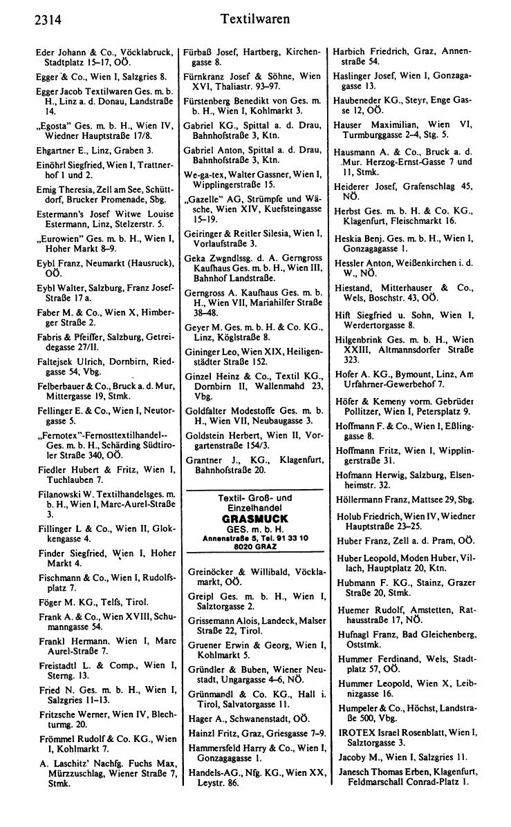 Handels-Compass 1984/85 - Page 2334