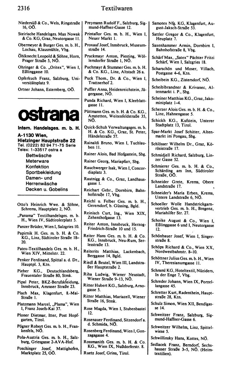 Handels-Compass 1984/85 - Page 2336