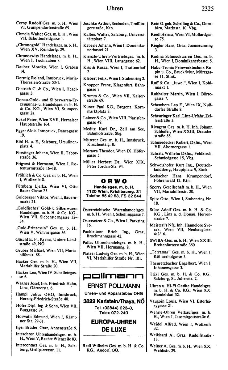 Handels-Compass 1984/85 - Page 2345