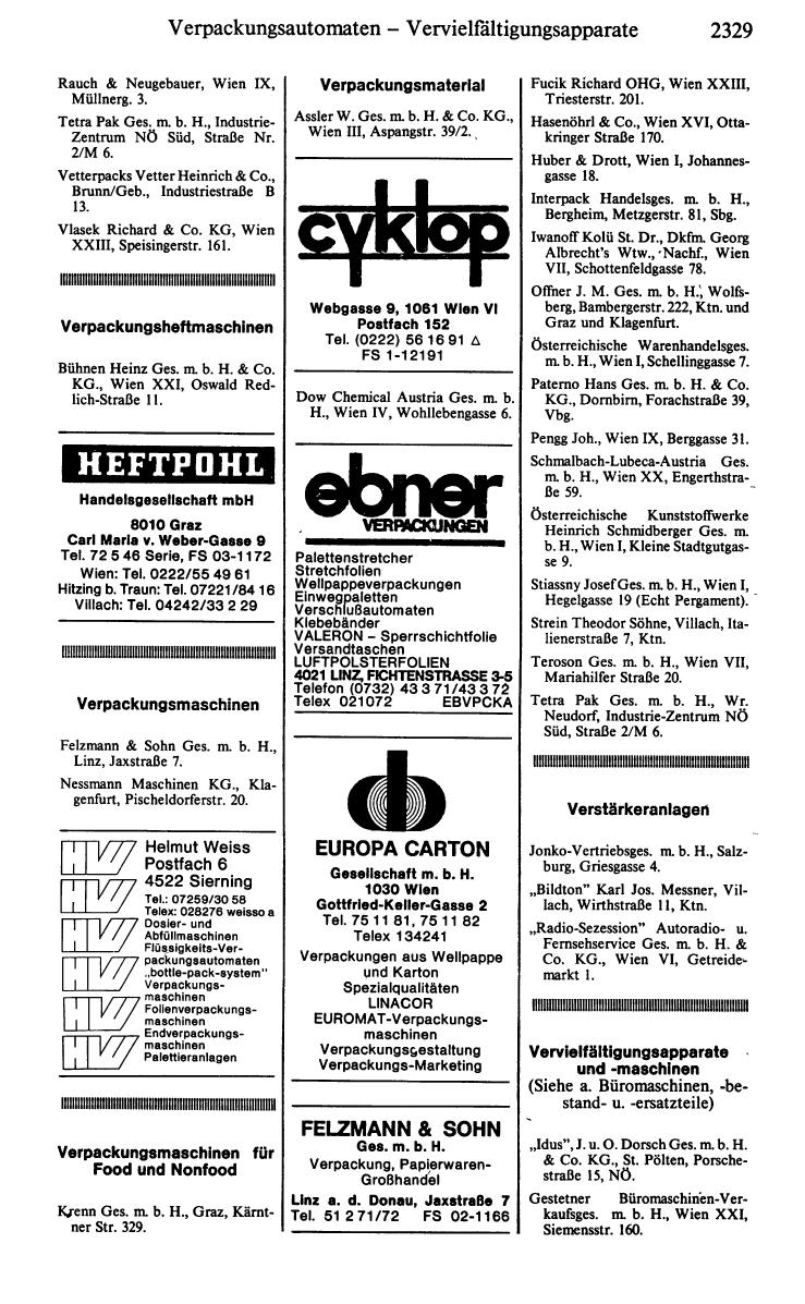 Handels-Compass 1984/85 - Page 2349