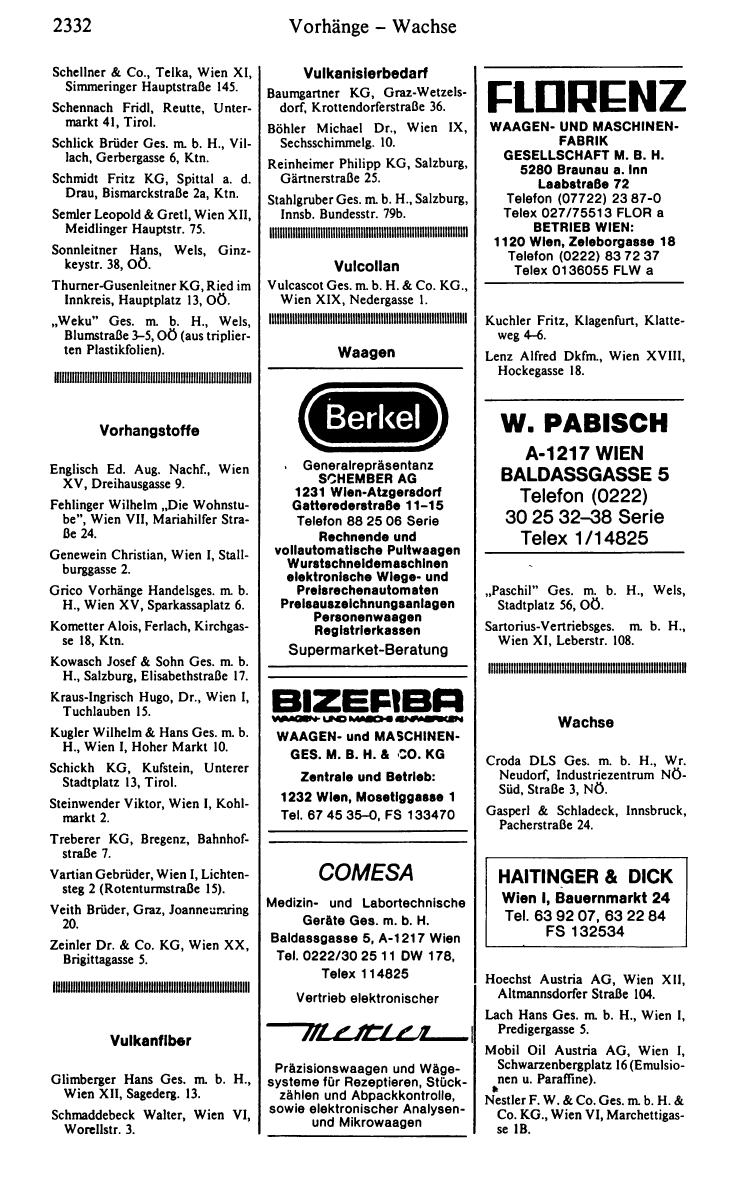 Handels-Compass 1984/85 - Page 2352
