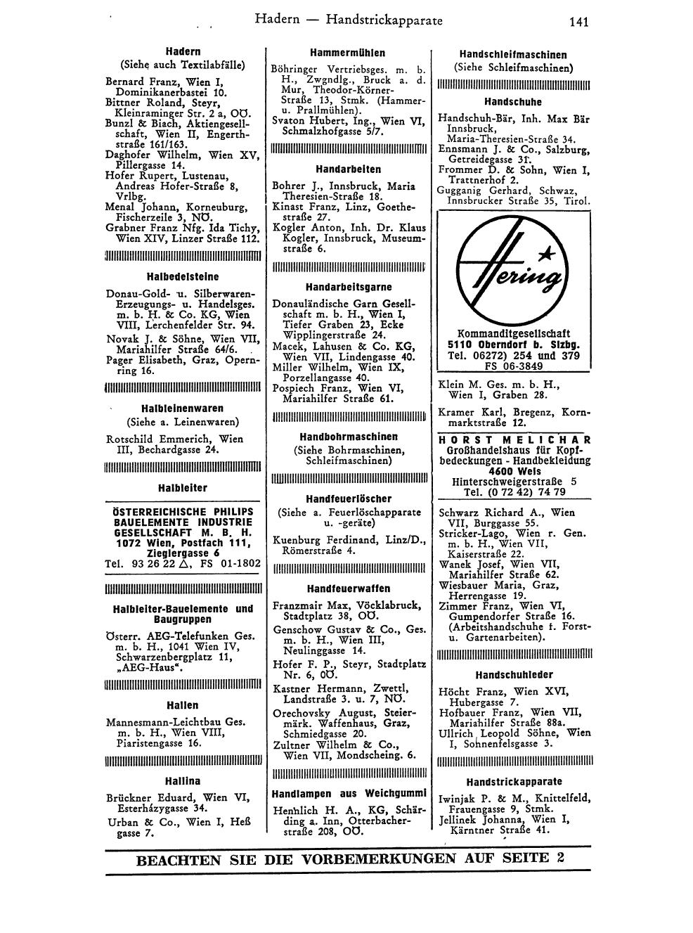Handels-Compass 1972 - Page 1501