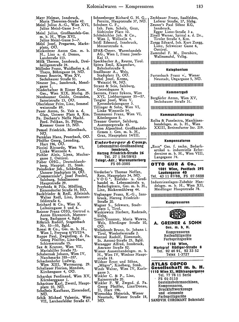 Handels-Compass 1972 - Page 1543