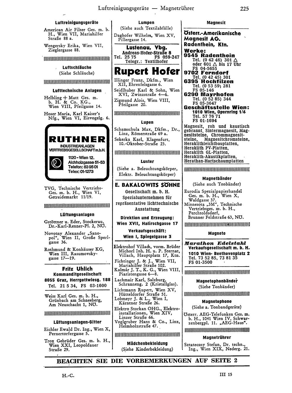 Handels-Compass 1972 - Page 1585