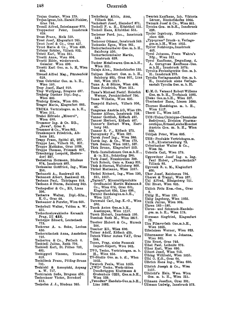 Handels-Compass 1972 - Page 172