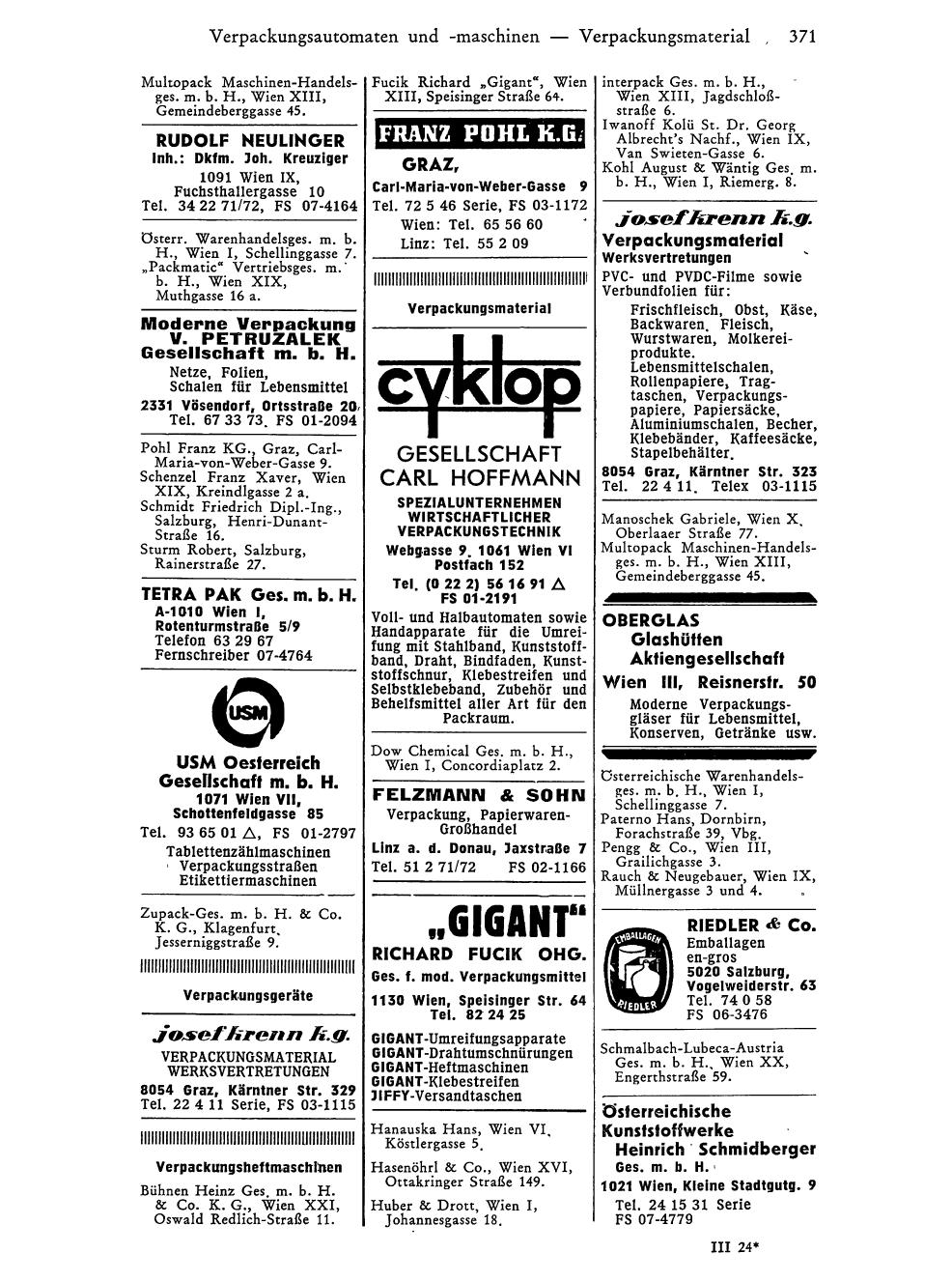 Handels-Compass 1972 - Page 1731