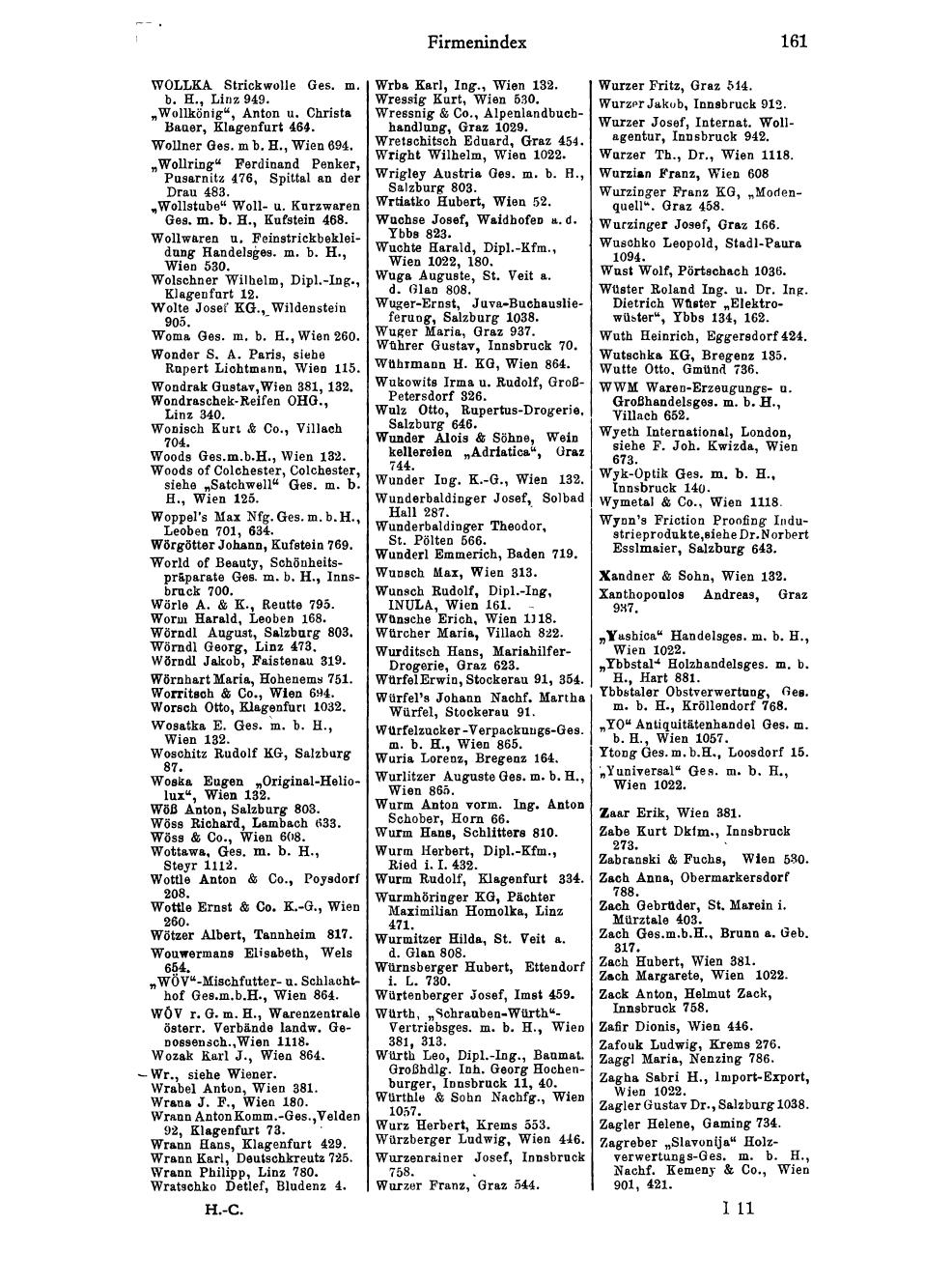 Handels-Compass 1972 - Page 185