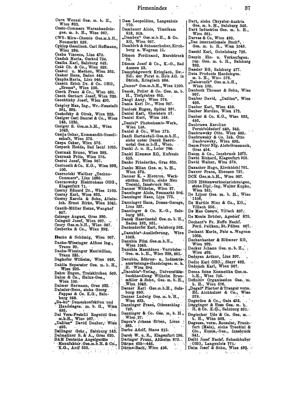 Handels-Compass 1972 - Page 61