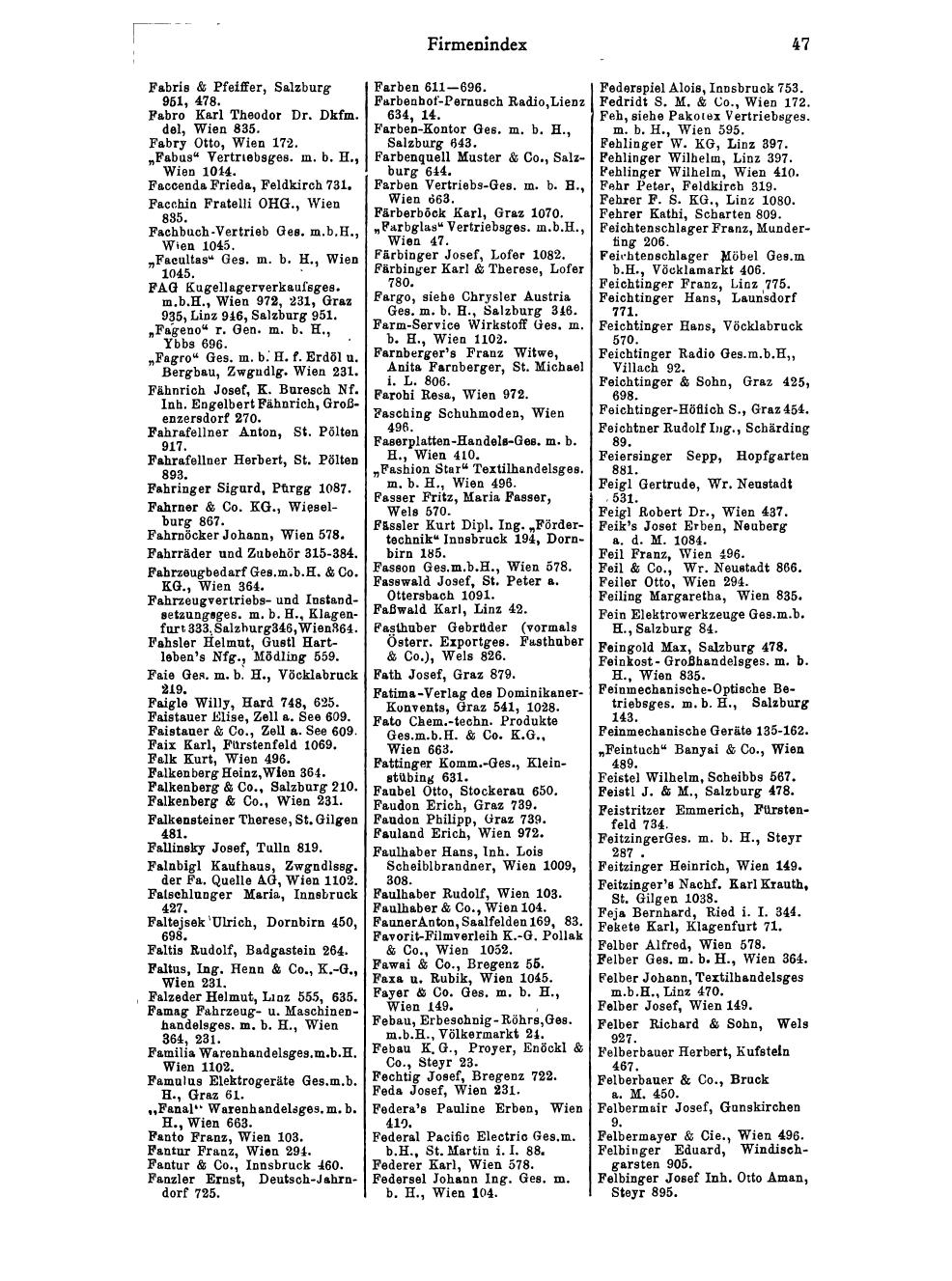 Handels-Compass 1972 - Page 71