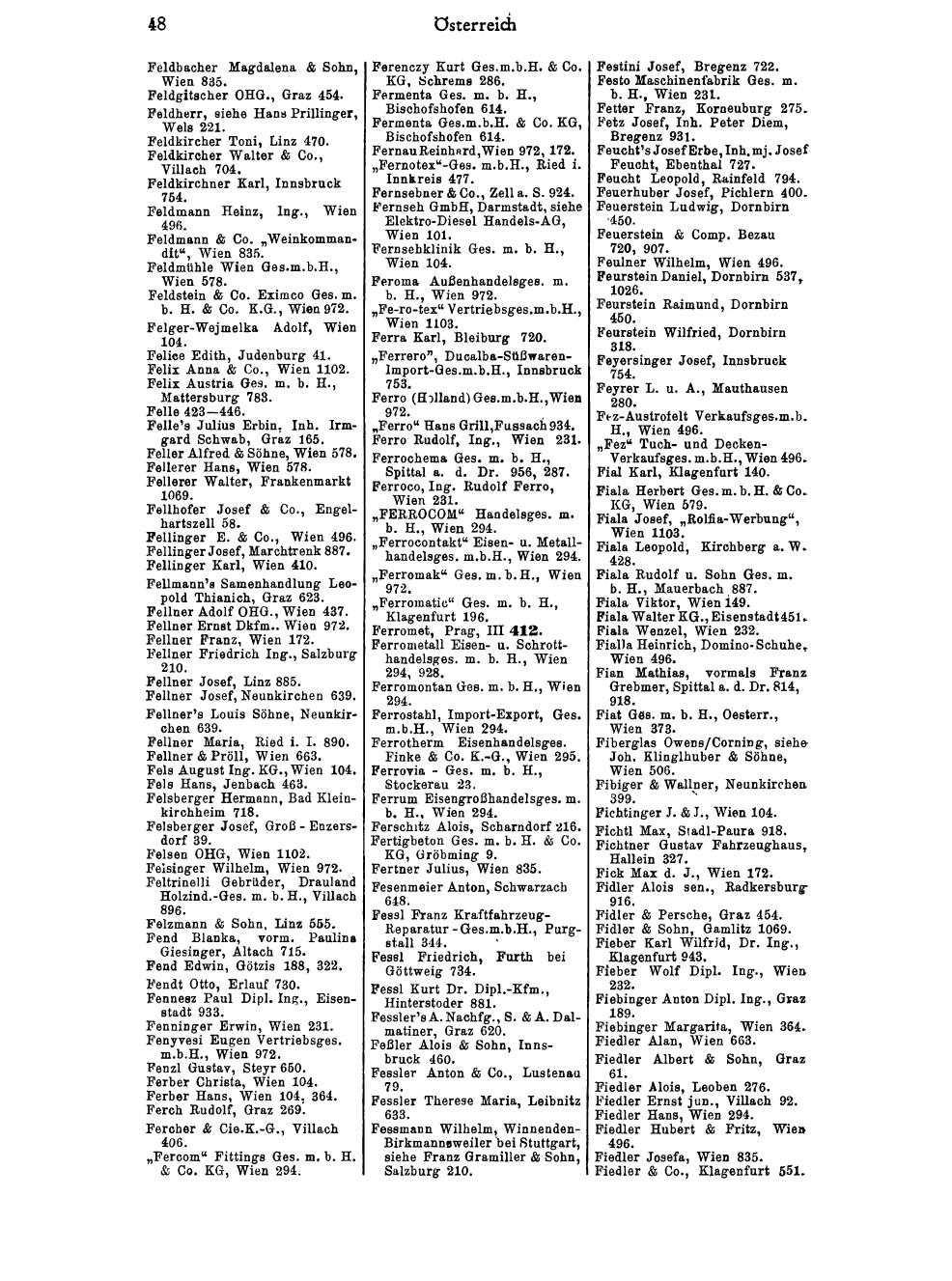 Handels-Compass 1972 - Page 72