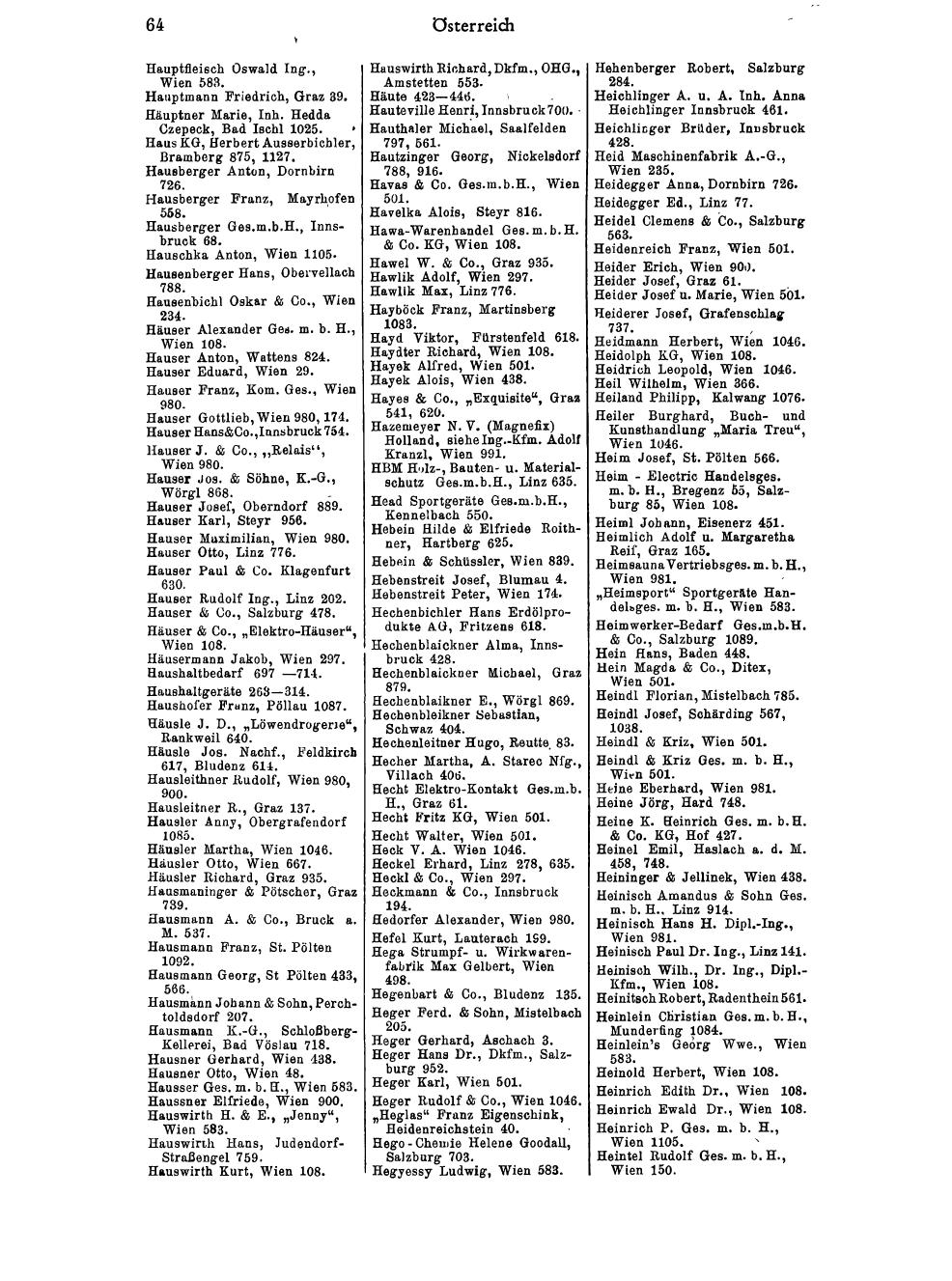 Handels-Compass 1972 - Page 88