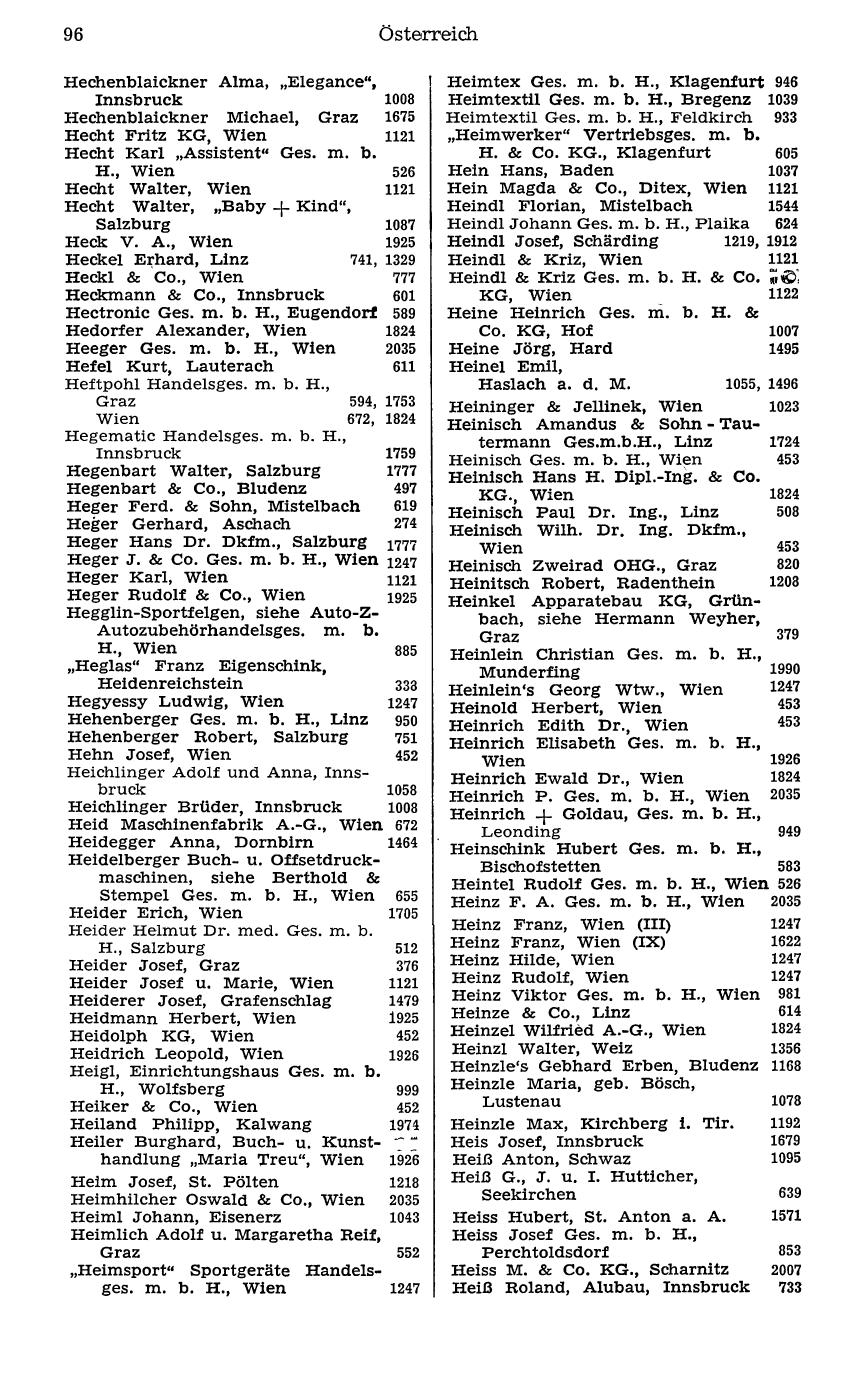 Handels-Compass 1977 - Seite 116
