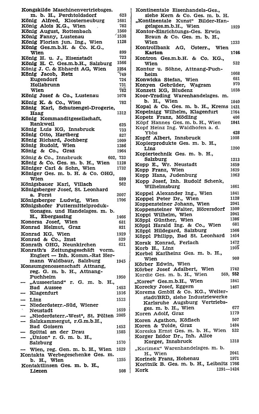 Handels-Compass 1977 - Page 147