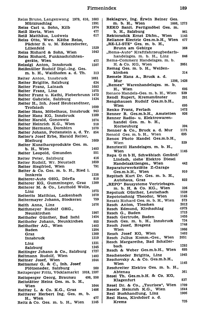 Handels-Compass 1977 - Page 209