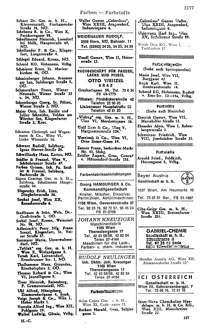 Handels-Compass 1977 - Page 2215