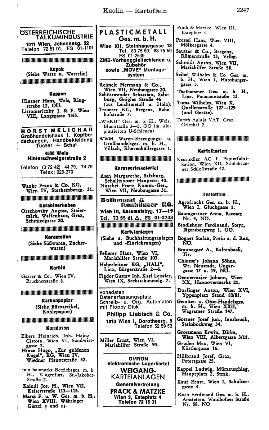 Handels-Compass 1977 - Page 2285