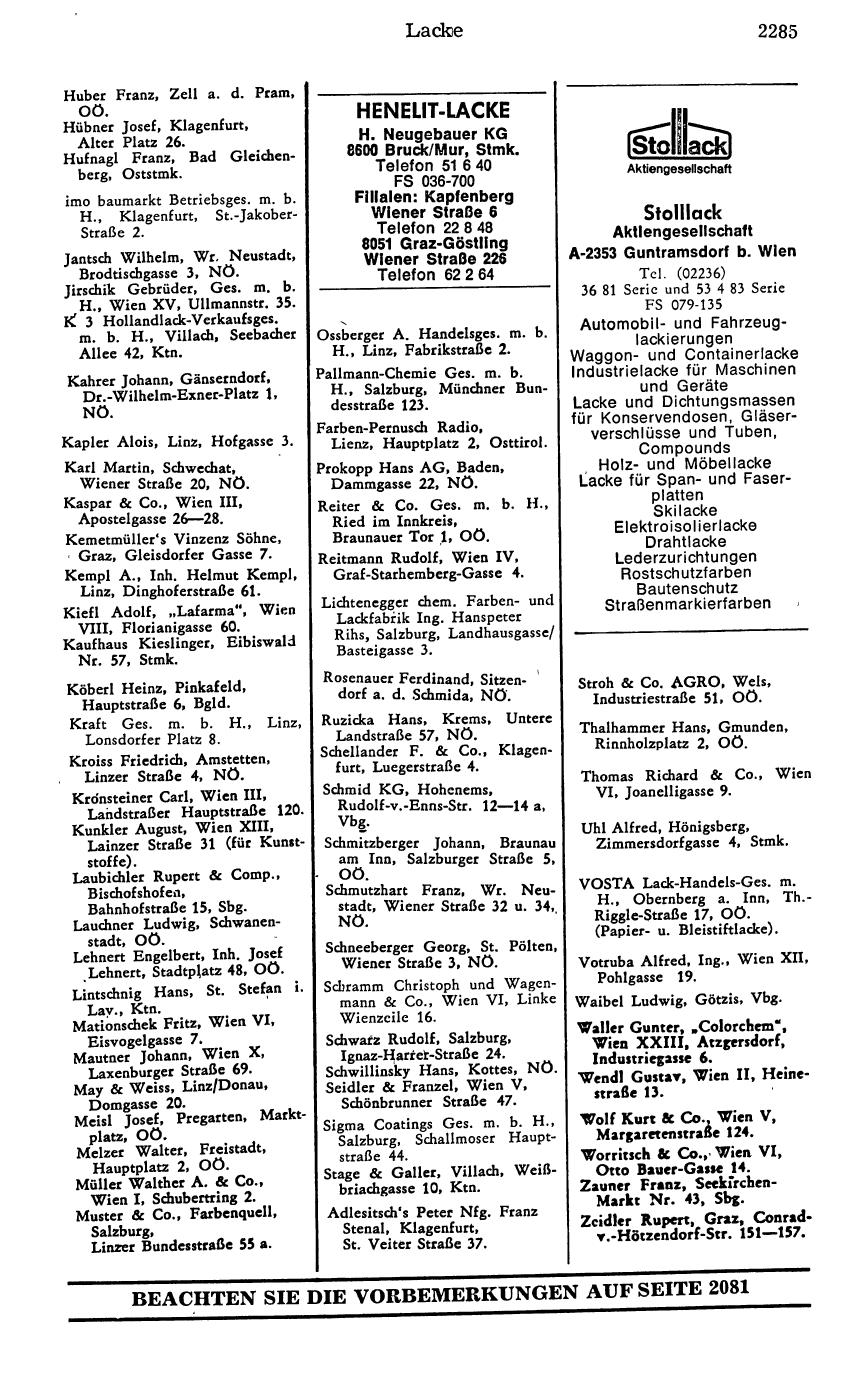 Handels-Compass 1977 - Page 2323