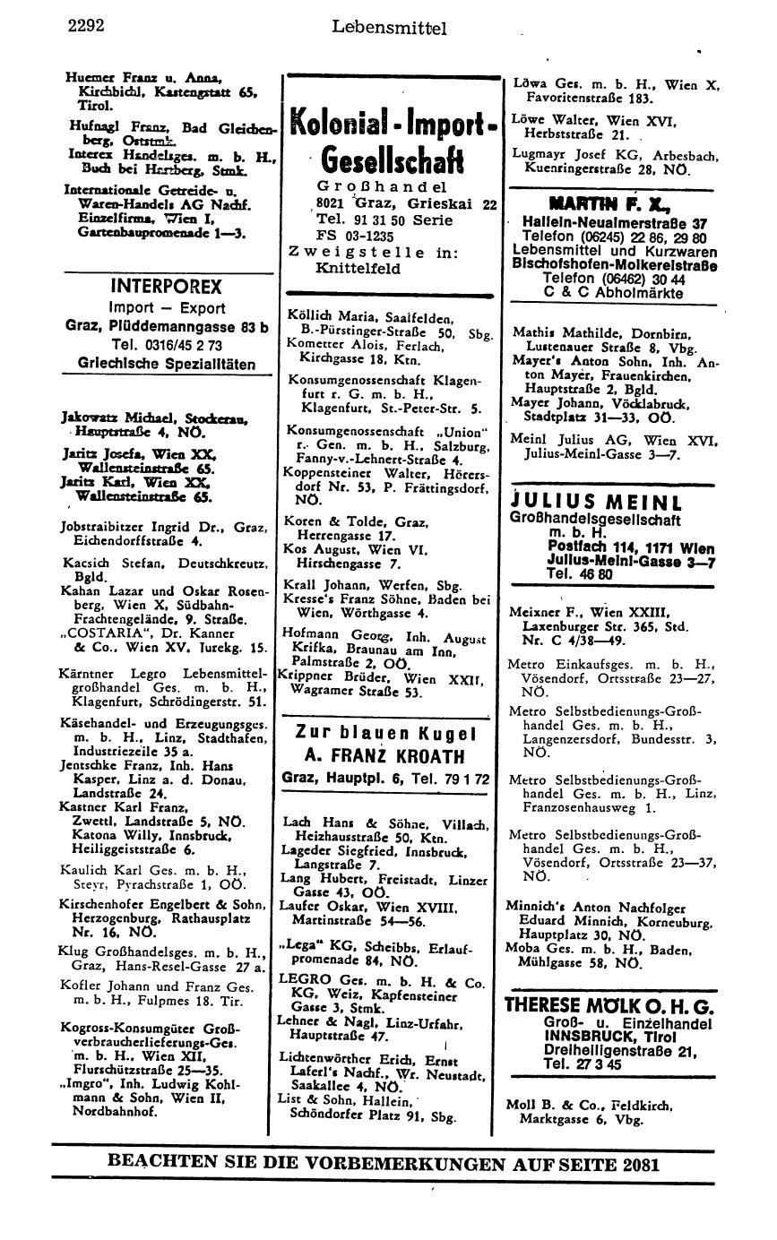 Handels-Compass 1977 - Page 2330