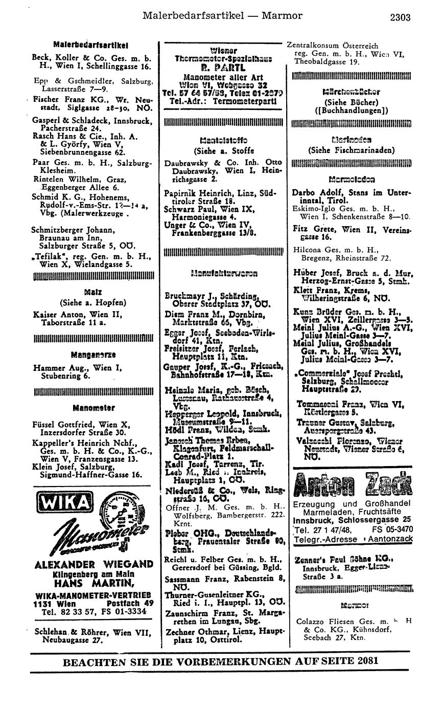 Handels-Compass 1977 - Page 2341