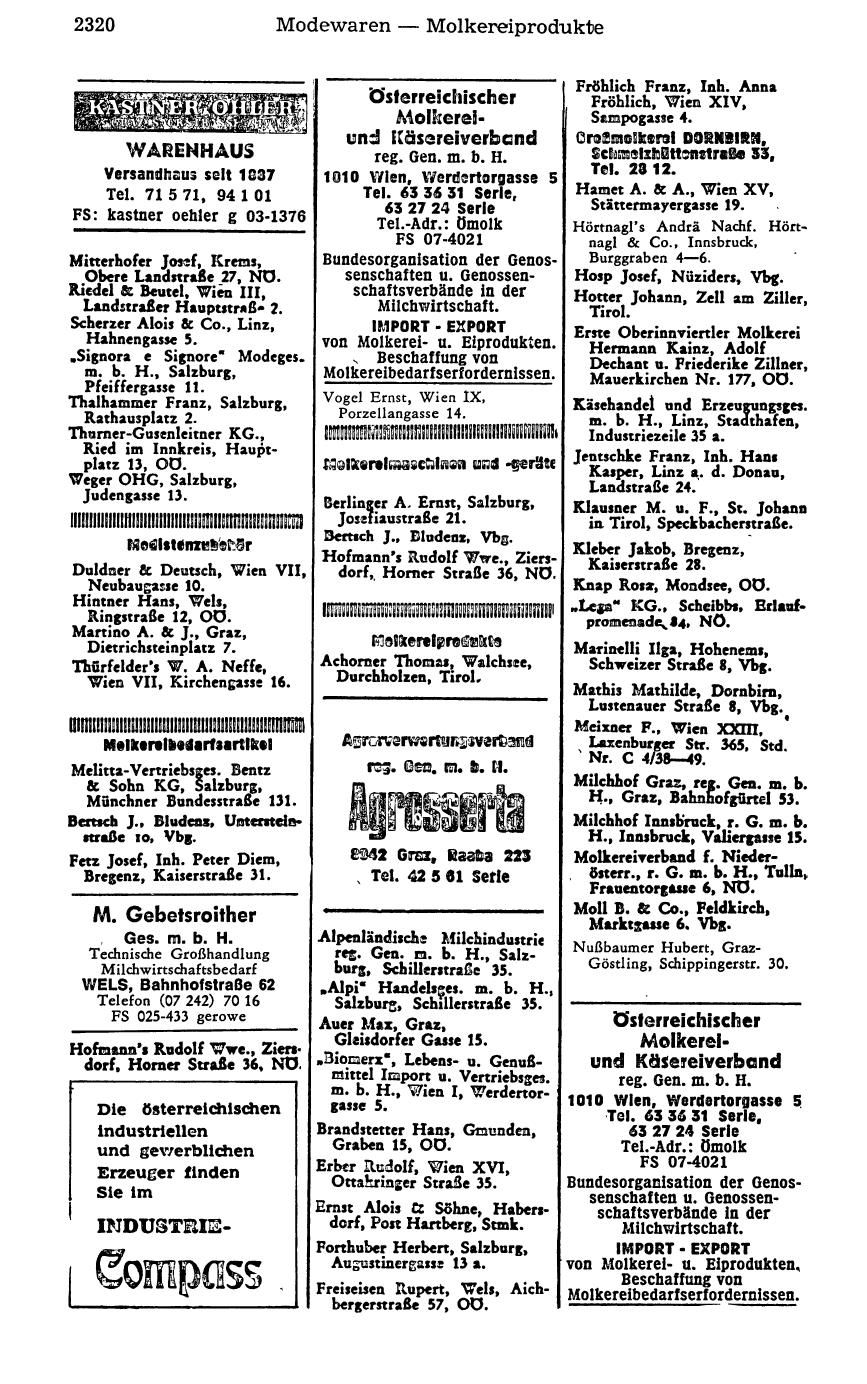 Handels-Compass 1977 - Page 2358