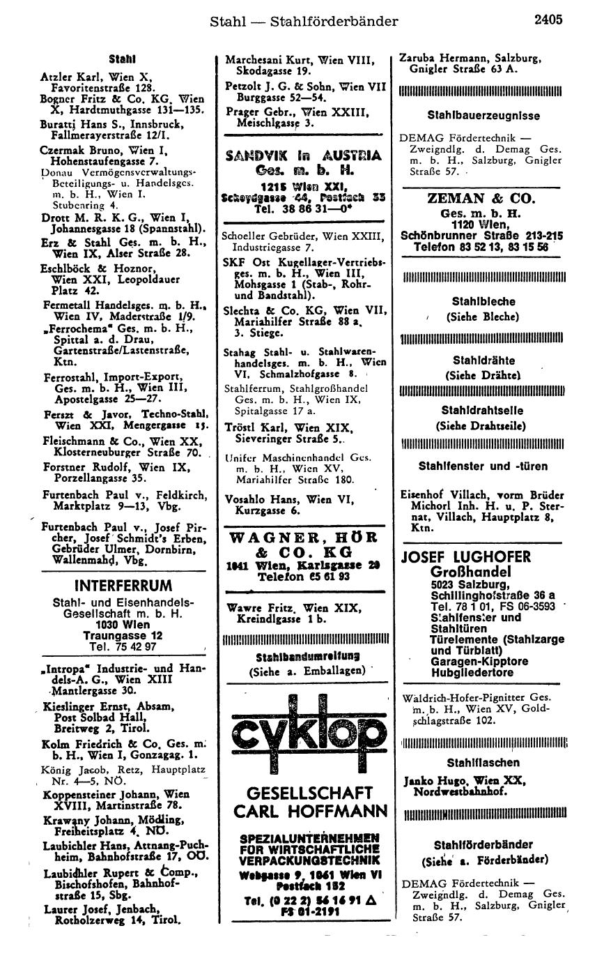 Handels-Compass 1977 - Page 2443