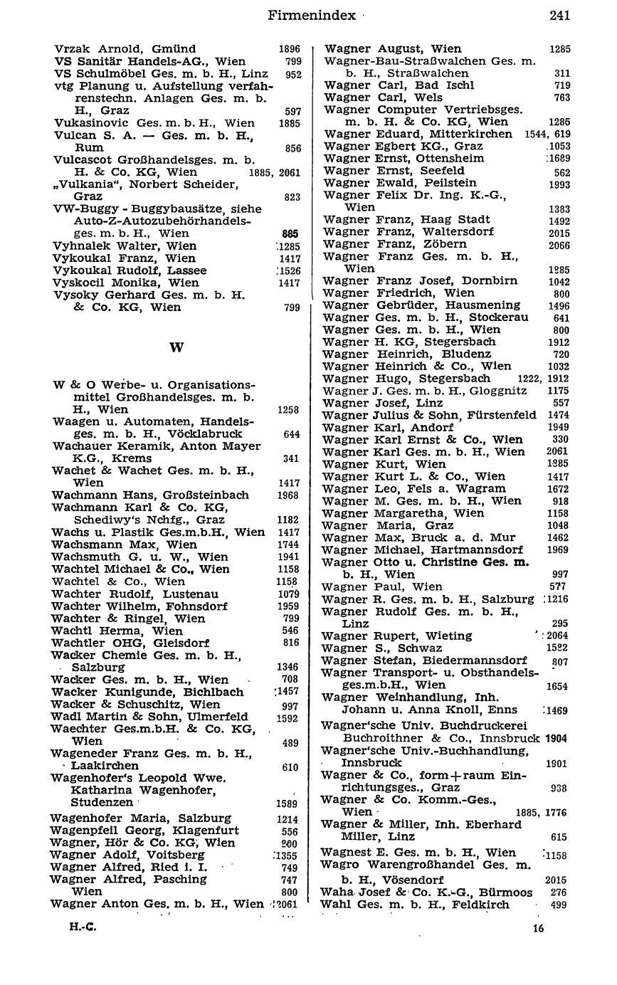 Handels-Compass 1977 - Page 261