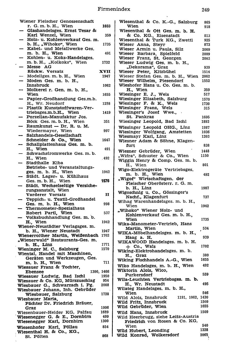 Handels-Compass 1977 - Page 269